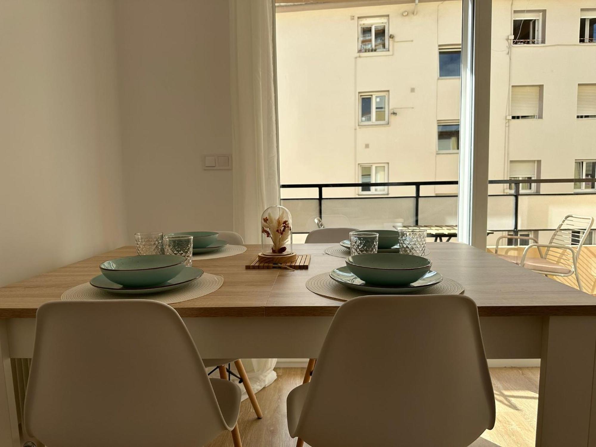 Apartamento Centrico Alba Сантандер Екстериор снимка
